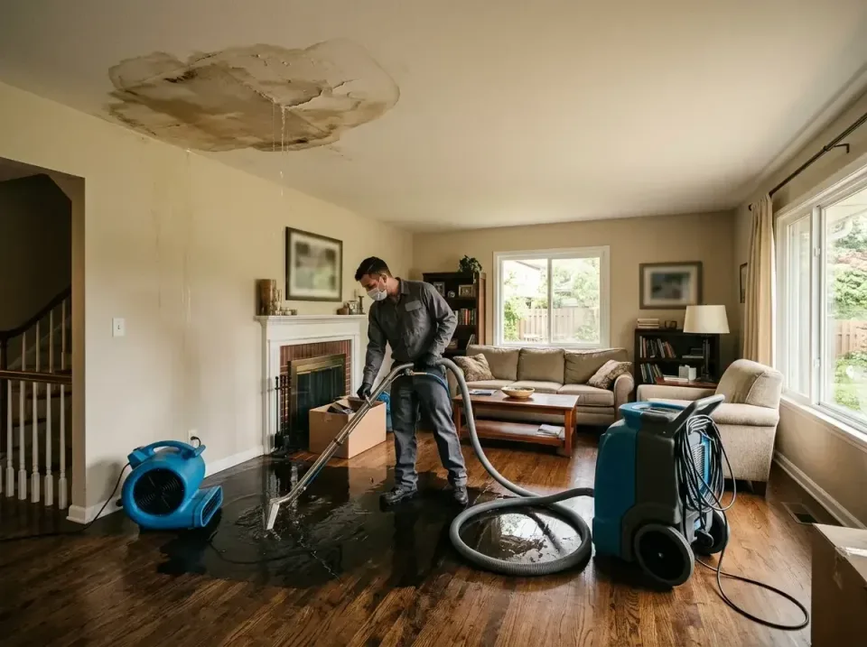 attic-pipe-burst-ceiling-drip-008 — frequently asked questions, Water Damage Restoration & Carpet Care in La Grande, OR